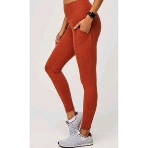 NWOT Figs | Small | Hi-Rise Performance Underscrub Terracotta Leggings Pockets